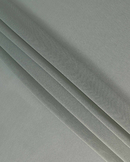 Aqua Blue Pure Silk Lame Fabric 110cm Korea