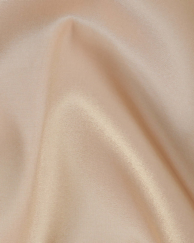 Champagne Blush Pure Silk Lame Fabric 110cm Korea