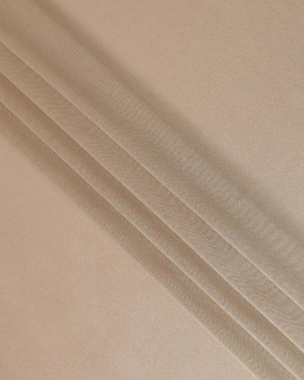 Champagne Blush Pure Silk Lame Fabric 110cm Korea