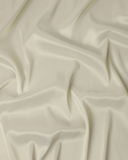 Off White Pure Silk Lame Fabric 110cm Korea