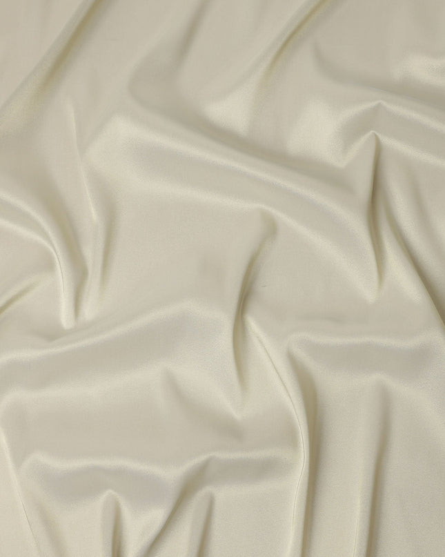 Off White Pure Silk Lame Fabric 110cm Korea