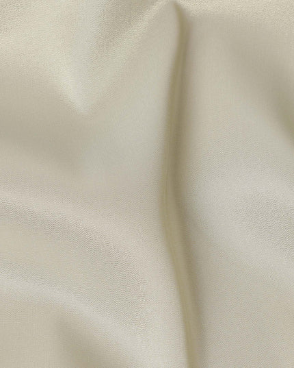 Off White Pure Silk Lame Fabric 110cm Korea