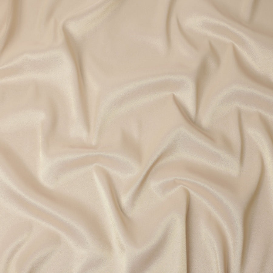 Ivory Cream Pure Silk Lame Fabric 110cm Korea