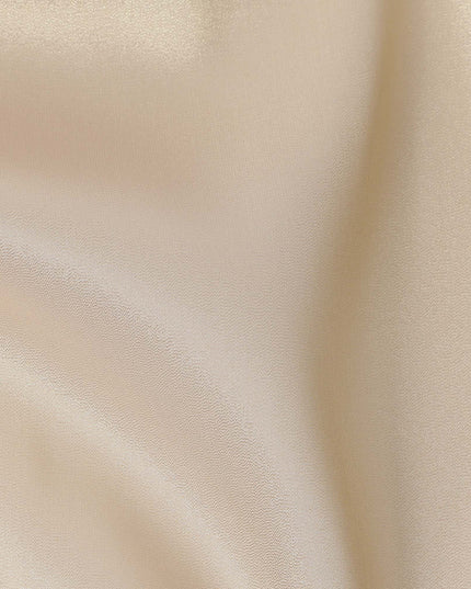 Ivory Cream Pure Silk Lame Fabric 110cm Korea