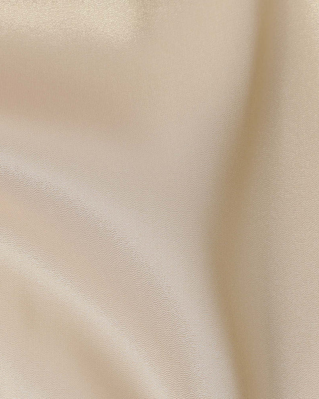 Ivory Cream Pure Silk Lame Fabric 110cm Korea