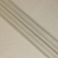 Ivory Cream Plain Silk Lame Fabric 110cm