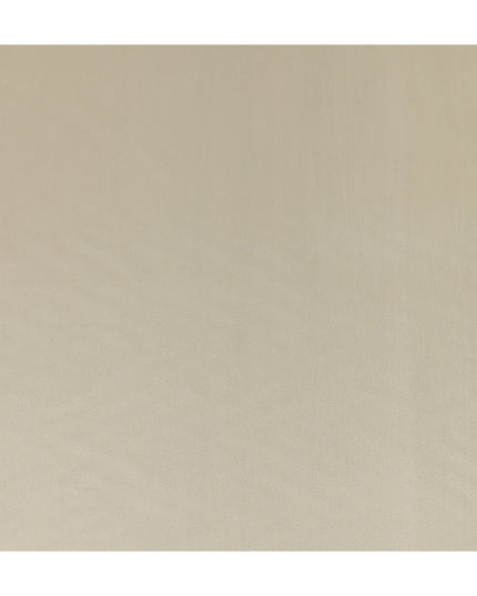 Ivory Cream Plain Silk Lame Fabric 110cm