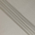 Soft Ivory Plain Silk Lame Fabric 110cm