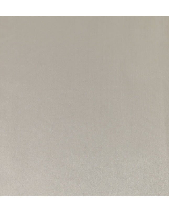 Soft Ivory Plain Silk Lame Fabric 110cm