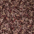 Brown Vintage Floral Botanical Print Viscose Crepe Fabric, 110 Cms Width, Made in India-D28259 Regal Fabrics