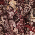 Brown Vintage Floral Botanical Print Viscose Crepe Fabric, 110 Cms Width, Made in India-D28259 Regal Fabrics