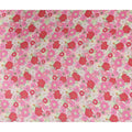 Cherry Blossom Pink Floral Viscose Digital Print Fabric