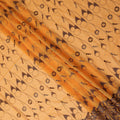 Light Orange Abstract Premium Pure Swiss 100% Cotton Voile Embroidered Traditional Sudanese Thobe 4.5 Mtrs 140cm Swiss Quality - D30303