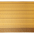 Mustrad Yellow Abstract Premium Pure Swiss 100% Cotton Voile Embroidered Traditional Sudanese Thobe 4.5 Mtrs 140cm Swiss Quality - D30306