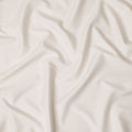 Ivory Cream Herringbone Textured Premium Italian Cotton Shirting Fabric, Solid Woven Design, 150 Cms, Italy-D27056
