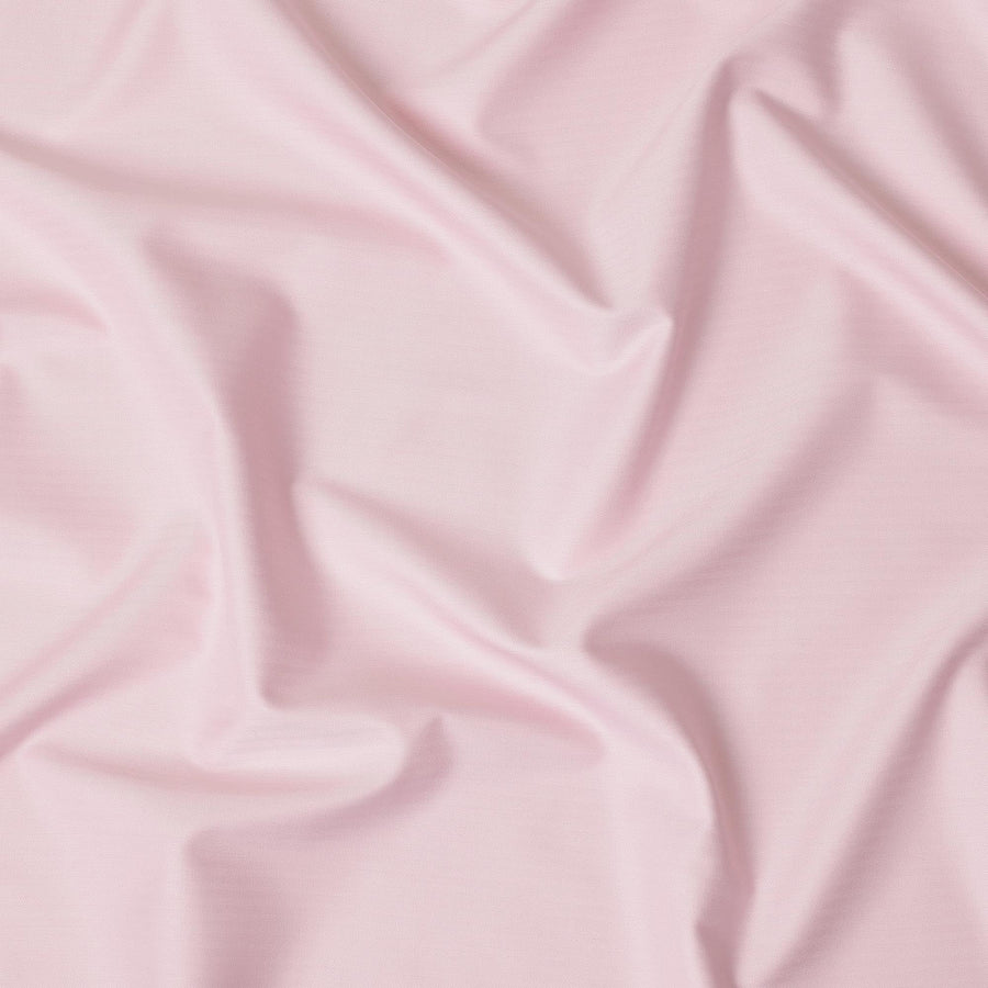 Soft Blush Pink Herringbone Texture Premium Italian Cotton Shirting Fabric, Elegant Woven Pattern, 150 Cms Width, Italy-D27055