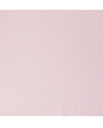 Soft Blush Pink Herringbone Texture Premium Italian Cotton Shirting Fabric, Elegant Woven Pattern, 150 Cms Width, Italy-D27055