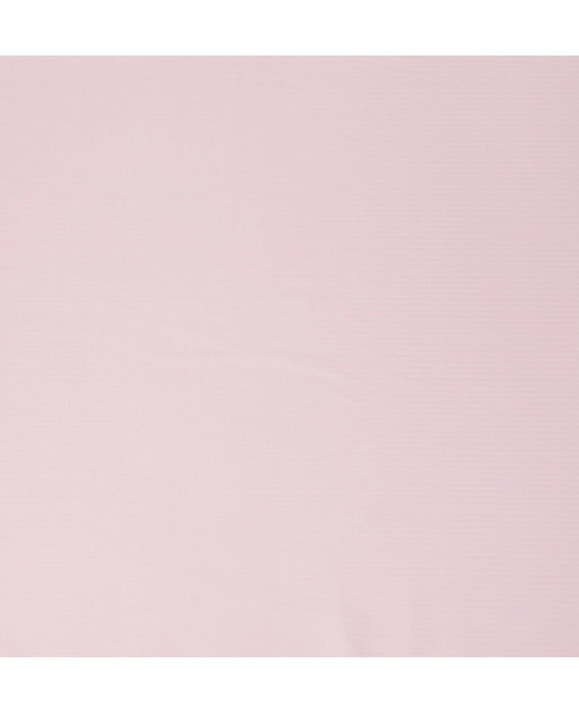 Soft Blush Pink Herringbone Texture Premium Italian Cotton Shirting Fabric, Elegant Woven Pattern, 150 Cms Width, Italy-D27055