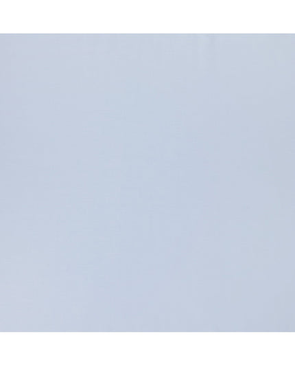 Ice Blue Solid Plain Premium Italian Cotton Shirting Fabric, Smooth Finish, 150 Cms Width, Italy-D27042