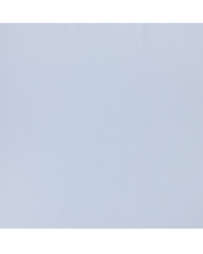 Ice Blue Solid Plain Premium Italian Cotton Shirting Fabric, Smooth Finish, 150 Cms Width, Italy-D27042