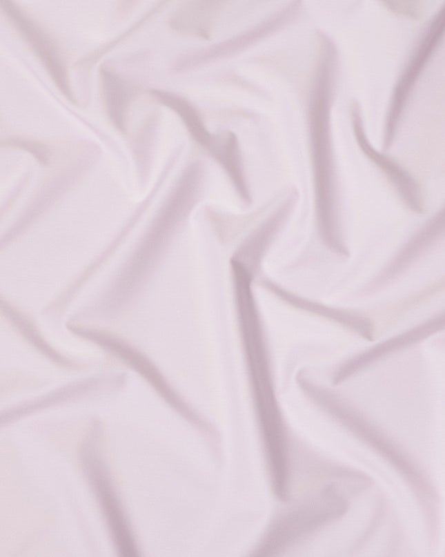 Pastel Pink Solid Plain Premium Italian Cotton Shirting Fabric, Smooth Finish, 150 Cms Width, Italy-D27041