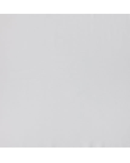 Off White Solid Plain Premium Italian Cotton Shirting Fabric, Smooth Finish, 150 Cms Width, Italy-D27038