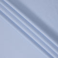 Powder Blue Solid Plain Premium Italian Cotton Shirting Fabric, Smooth Finish, 150 Cms Width, Italy-D27039