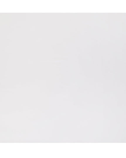 White Solid Plain Premium Italian Cotton Shirting Fabric, Smooth Finish, 150 Cms Width, Italy-D27034