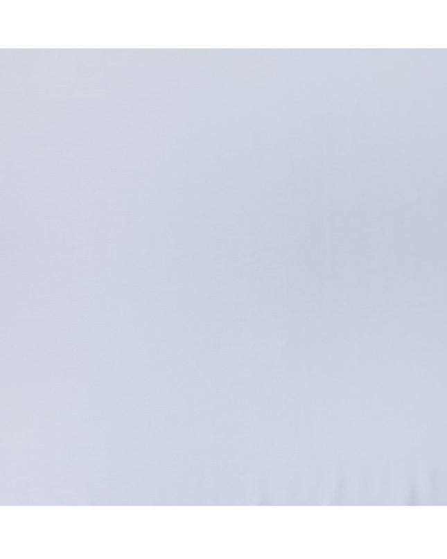 Light Blue Solid Plain Premium Italian Cotton Shirting Fabric, Smooth Finish, 150 Cms Width, Italy-D27035