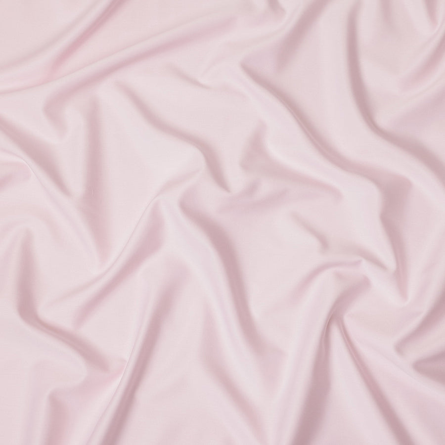 Blush Pink Solid Plain Premium Italian Cotton Shirting Fabric, Smooth Finish, 150 Cms Width, Italy-D27040