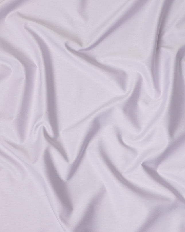 Lavender Solid Plain Premium Italian Cotton Shirting Fabric, Smooth Finish, 150 Cms Width, Italy-D27037