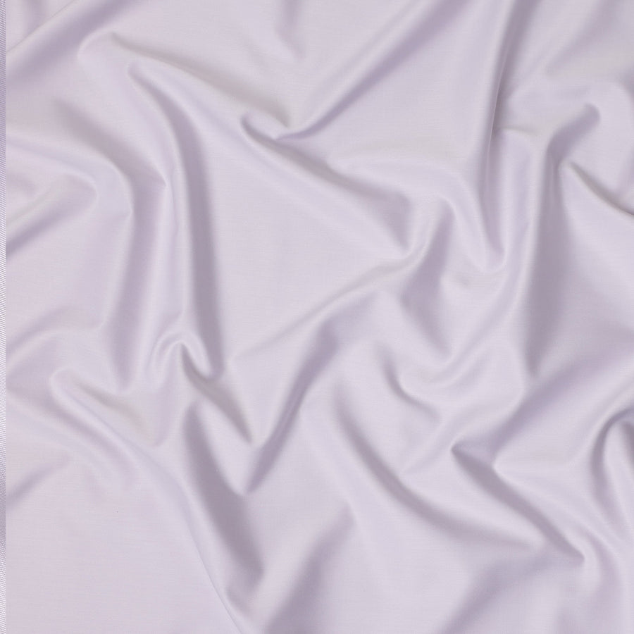 Lavender Solid Plain Premium Italian Cotton Shirting Fabric, Smooth Finish, 150 Cms Width, Italy-D27037