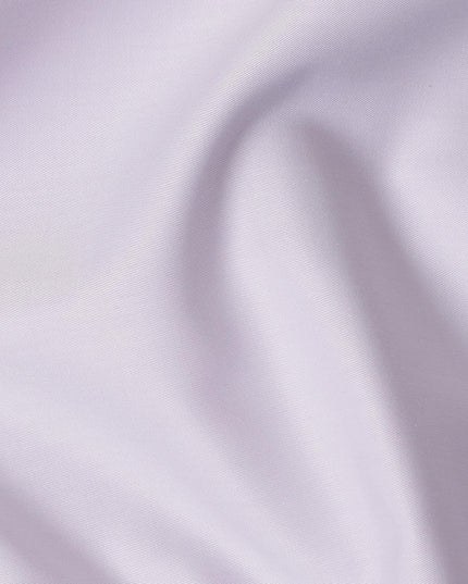 Lavender Solid Plain Premium Italian Cotton Shirting Fabric, Smooth Finish, 150 Cms Width, Italy-D27037