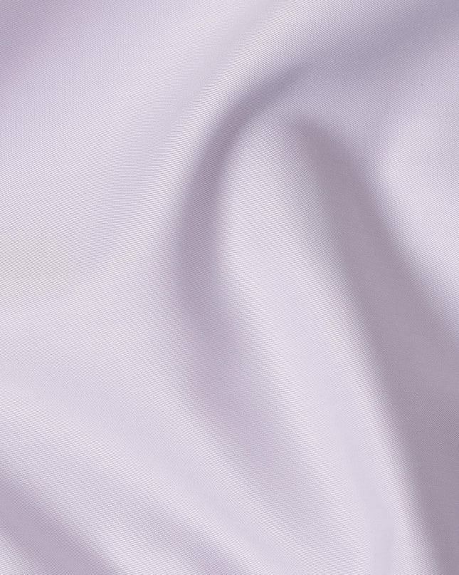 Lavender Solid Plain Premium Italian Cotton Shirting Fabric, Smooth Finish, 150 Cms Width, Italy-D27037