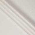 Ivory White Fine Texture Premium Italian Cotton Shirting Fabric, Subtle Ribbed Weave, 150 Cms Width, Italy-D27045