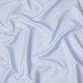 Light Blue Micro Stripe Premium Italian Cotton Shirting Fabric, Fine Ribbed Texture, 150 Cms Width, Italy-D27049
