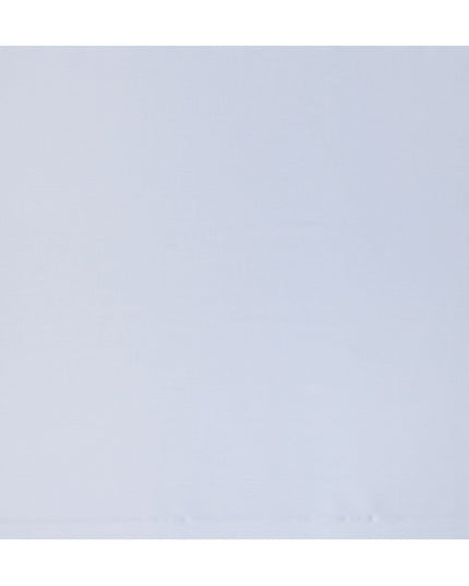 Light Blue Micro Stripe Premium Italian Cotton Shirting Fabric, Fine Ribbed Texture, 150 Cms Width, Italy-D27049