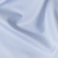 Light Blue Fine Texture Premium Italian Cotton Shirting Fabric, Subtle Ribbed Weave, 150 Cms Width, Italy-D27054