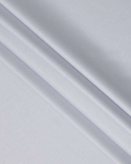 Light Blue Micro Stripe Premium Italian Cotton Shirting Fabric, Fine Textured Weave, 150 Cms Width, Italy-D27044