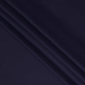 Navy Blue Fine Texture Premium Italian Cotton Shirting Fabric, Subtle Ribbed Weave, 150 Cms Width, Italy-D27046