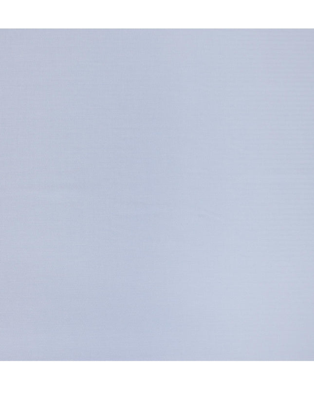Powder Blue Herringbone Textured Solid Premium Italian Cotton Shirting Fabric, 150 Cms, Italy-D27062