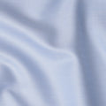 Light Blue Herringbone Textured Solid Premium Italian Cotton Shirting Fabric 150 Cms Italy-D27063