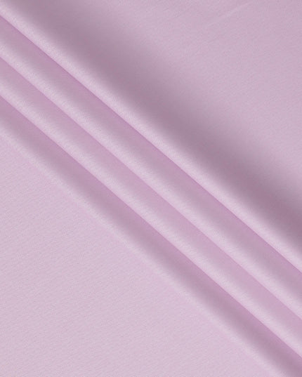 Soft Pink Herringbone Textured Solid Premium Italian Cotton Shirting Fabric, 150 Cms, Italy-D27061