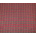 Red Beige Striped Printed Viscose Fabric Raw Silk Finish Soft Elegant Dress Material 110 Cms India-D27334