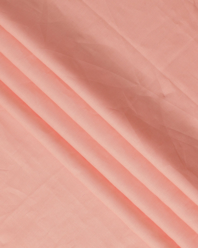 Peach Solid Plain Pure Linen Fabric Soft Breathable Lightweight Natural Linen Cloth for Apparel Sewing Craft Dressmaking Material 150 Cms Width Premium Quality Indian Origin Linen Fabric-D28471