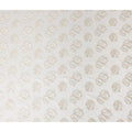 Ivory White Silk Satin Jacquard Fabric 140cm