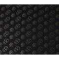Jet Black Silk Satin Jacquard Fabric 140cm