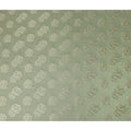 Sage Green Silk Satin Jacquard Fabric 140cm