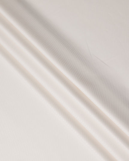 Ivory White Swiss Cotton Shirting Fabric 150cm