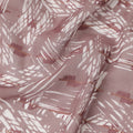 Dusty Rose Abstract Geometric Printed Cotton Voile Fabric 150 Cms Width Soft Lightweight Breathable Dress Material Made In India-D27879